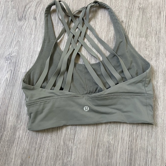 Lululemon Free To Be Moved Bra Gray - Picture 4 of 5